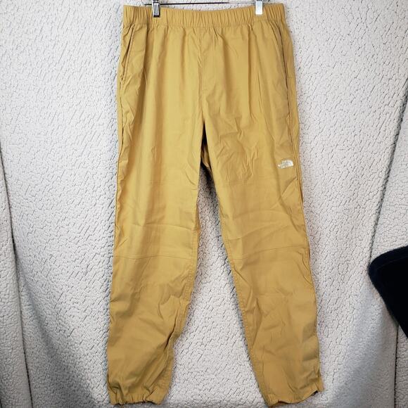 The North Face Jogger Pants Mens M Dijon Drawstring Stretch Outdoor Jogger 32x28 - Picture 1 of 11